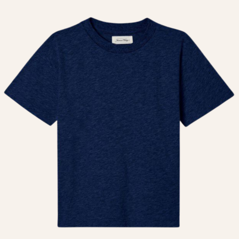 American Vintage AMV Kid tee-shirt Gamipy - Vintage navy
