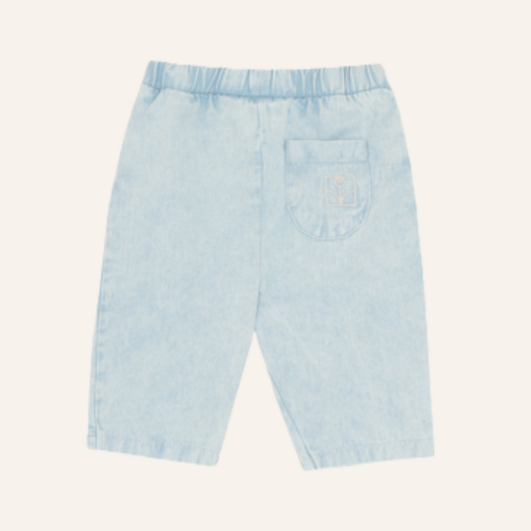 The Campamento The Campamento  Light Blue Denim Baby Trousers