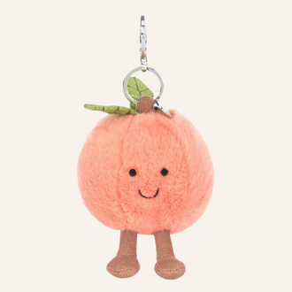 Jellycat Jellycat Amuseables Peach Bag Charm