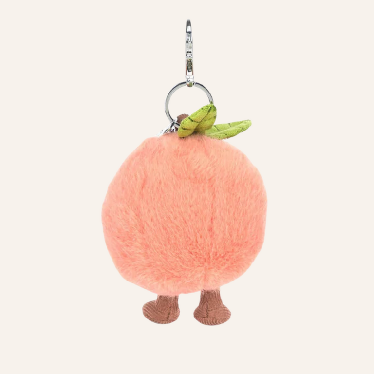 Jellycat Jellycat Amuseables Peach Bag Charm