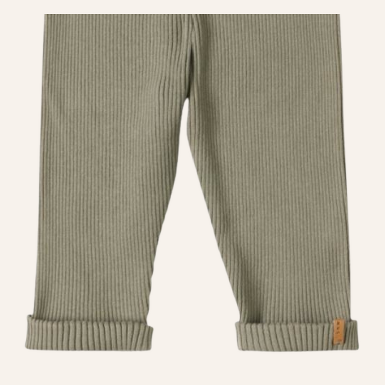 Nixnut Nixnut Rib legging - Wild Green