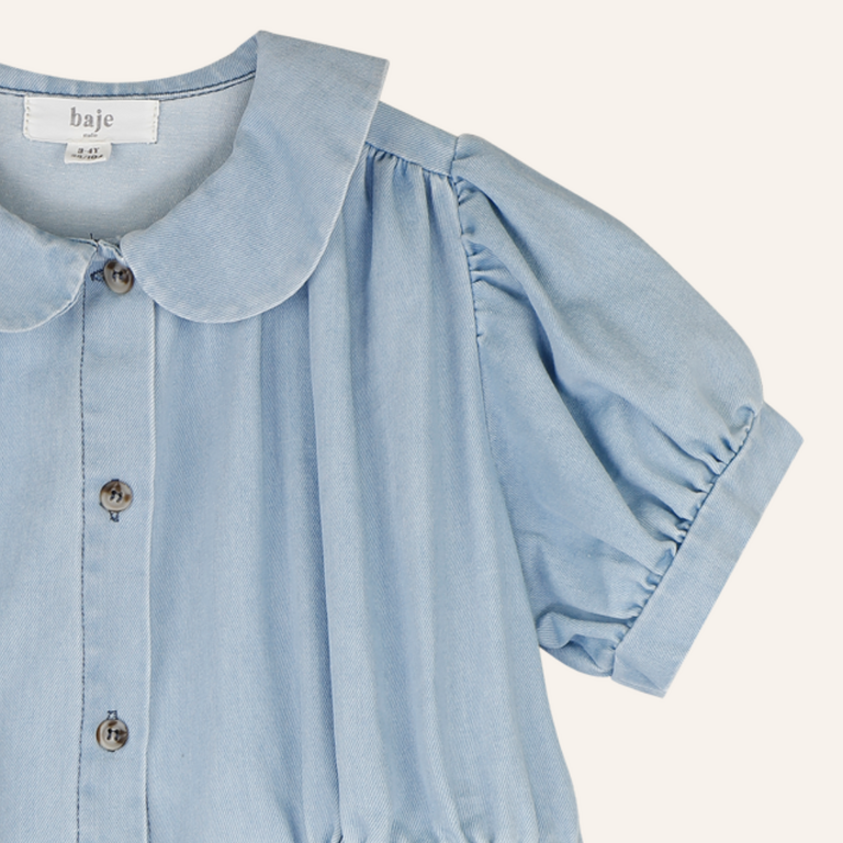 Baje Studio Baje Studio Dress Mirabel - Blue Denim Light