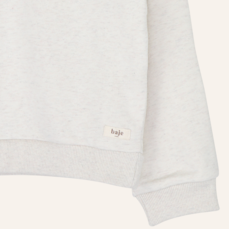 Baje Studio Baje Studio Sweater Reina - Creme Melange