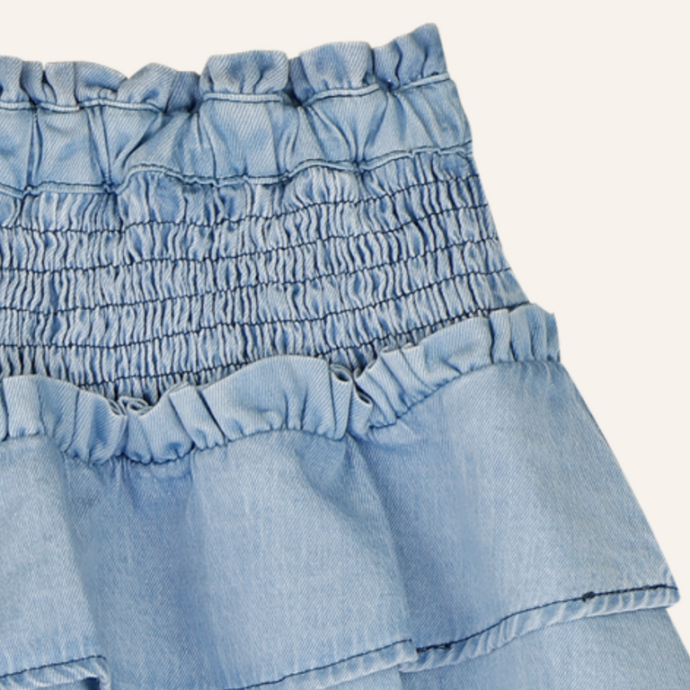 Baje Studio Baje Studio Skirt Yille - Blue Denim Light