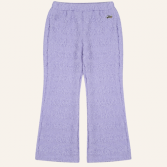 Jelly Mallow Jellymallow Crinkled flare pants | Light purple