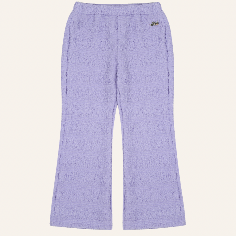 Jelly Mallow Jellymallow Crinkled flare pants | Light purple