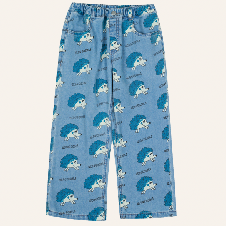 Jelly Mallow Jellymallow Hedgehog denim pants