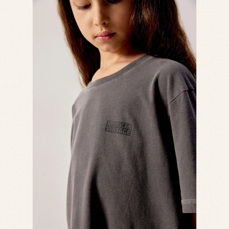 American Vintage American Vintage shirt Pymaz - Carbone