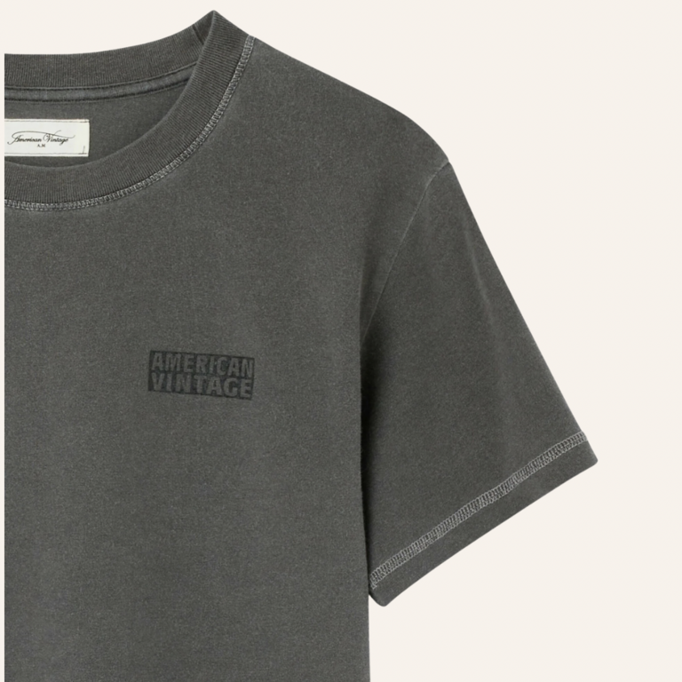 American Vintage American Vintage shirt Pymaz - Carbone