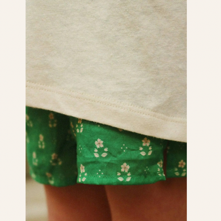 Konges Sløjd Konges Sløjd Era Tee - Buttercream/Juicy