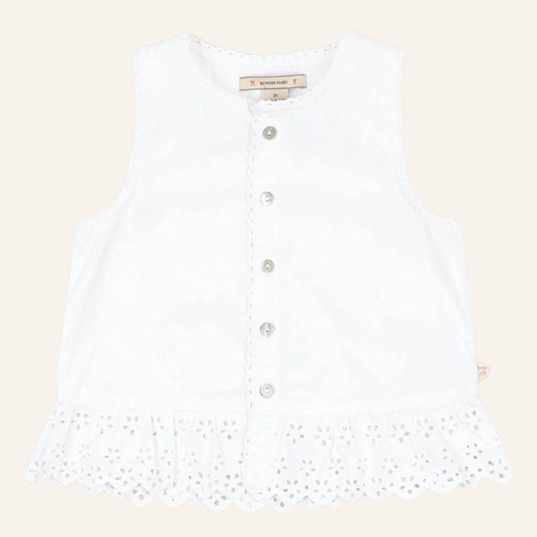 Konges Sløjd Konges Slojd Evelina top - Bright white