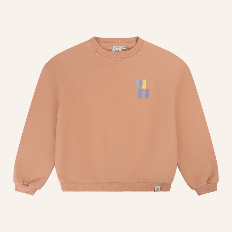 Navy Natural Navy Natural Oversized Sweater NN | Peach