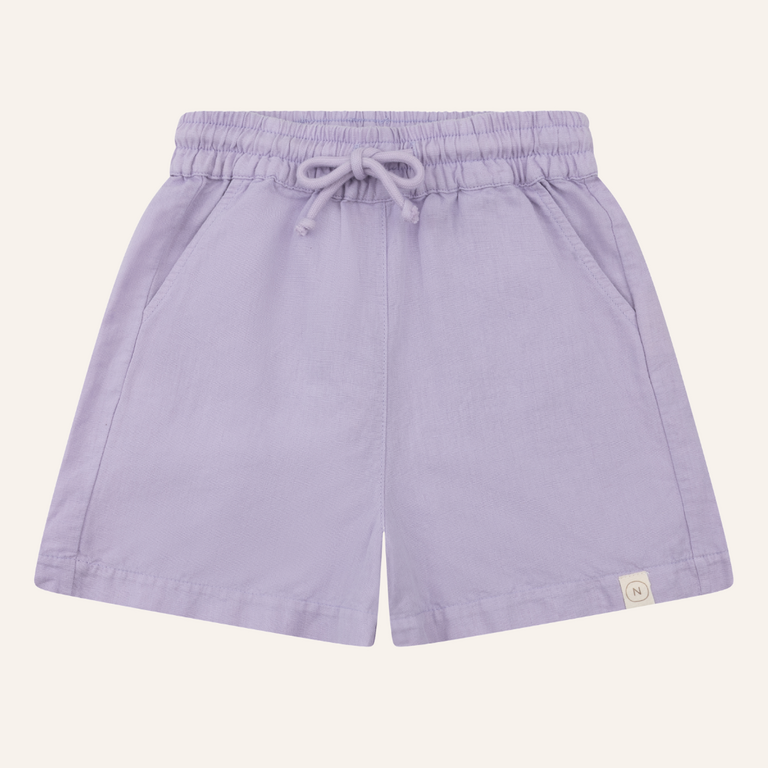 Navy Natural Navy Natural Niels Short Linnen | Lila