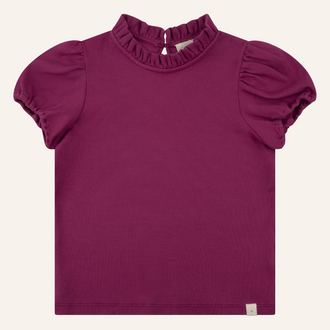 Navy Natural Navy Natural Holly Top | Berry Rib
