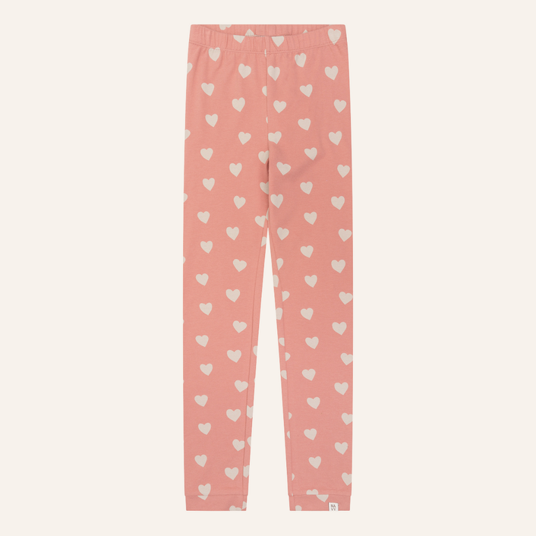 Navy Natural Navy Natural Legging | Dusty Rose Heart