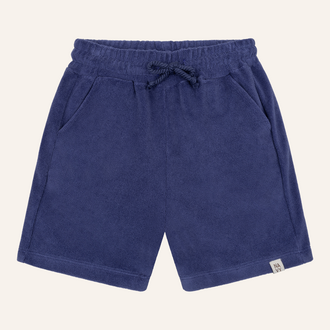 Navy Natural Navy Natural Niels Short Badstof | Storm Blue