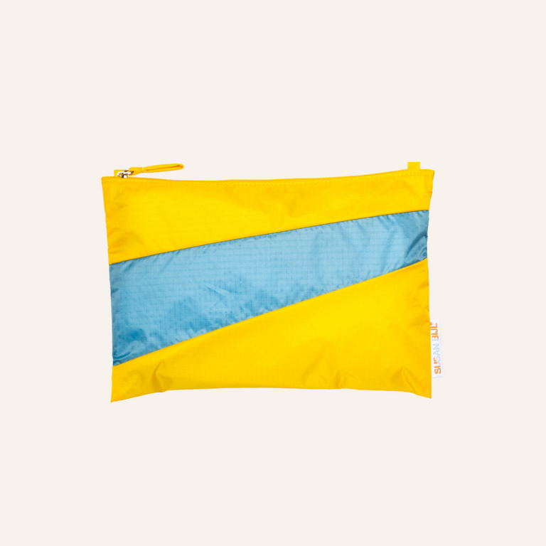 Susan Bijl Susan Bijl The New Pouch | Sunflower & Ocean Medium