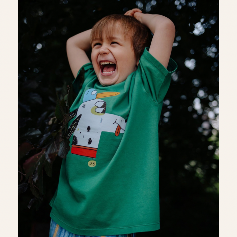 Daily Brat Daily Brat Swanky T-shirt - Summer green