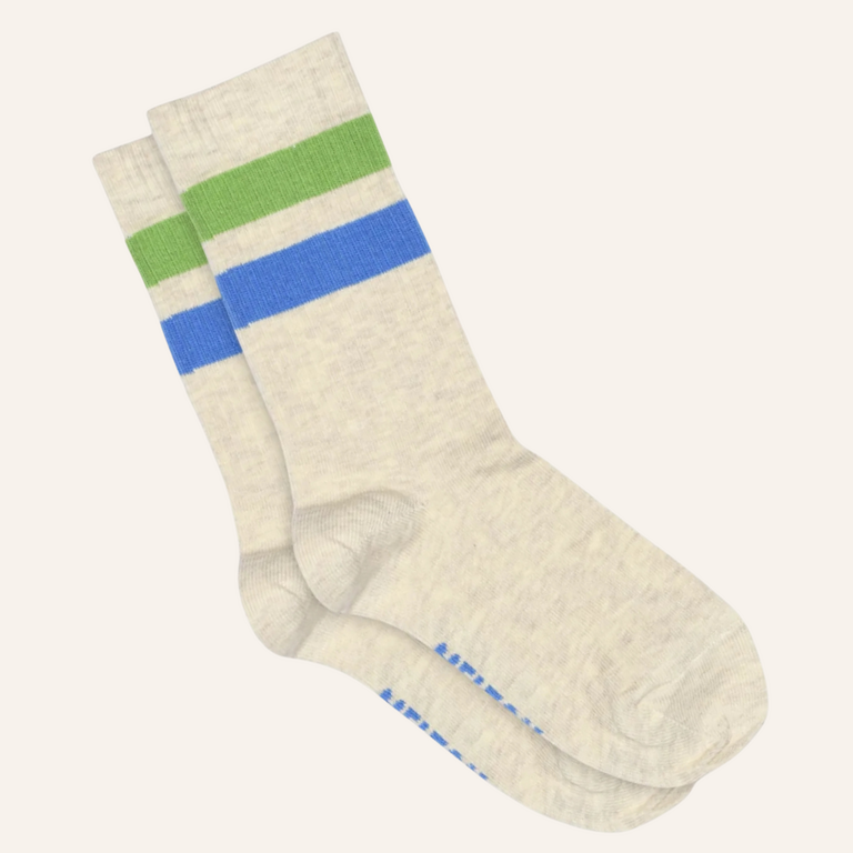 Melton Melton Sporty socks - Light beige melange