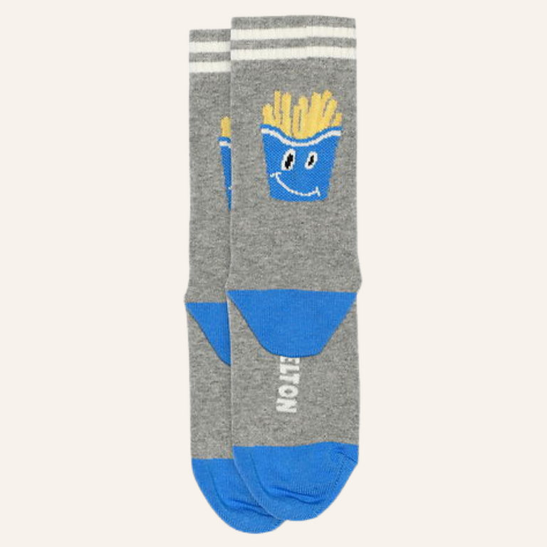 Melton Melton French fries socks -  Grey