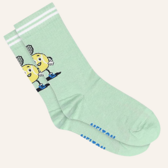 Melton Melton Tennis star socks -  Mint