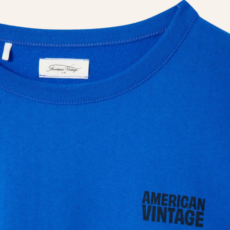 American Vintage AMV Ykobow T-shirt - Indigo