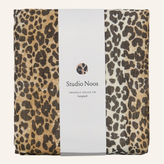 Studio Noos Studio Noos Swaddle Print Large | Leopard