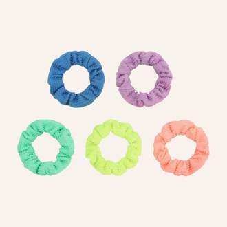 Mimi & Lula Mimi & Lula  - Crinkle Scrunchies Bright