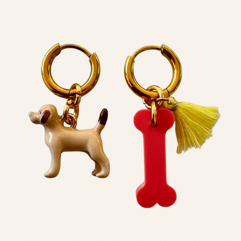 By Melo By Melo Oorbellen - Hond/botje