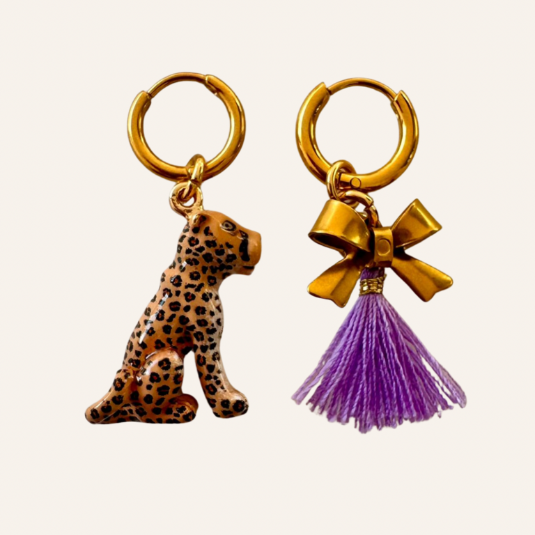 By Melo By Melo Oorbellen - Luipaard