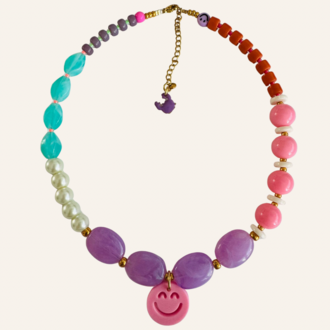 By Melo By Melo Smiley ketting