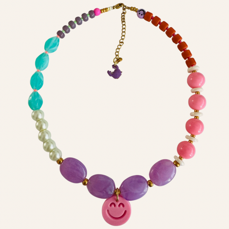 By Melo By Melo Smiley ketting