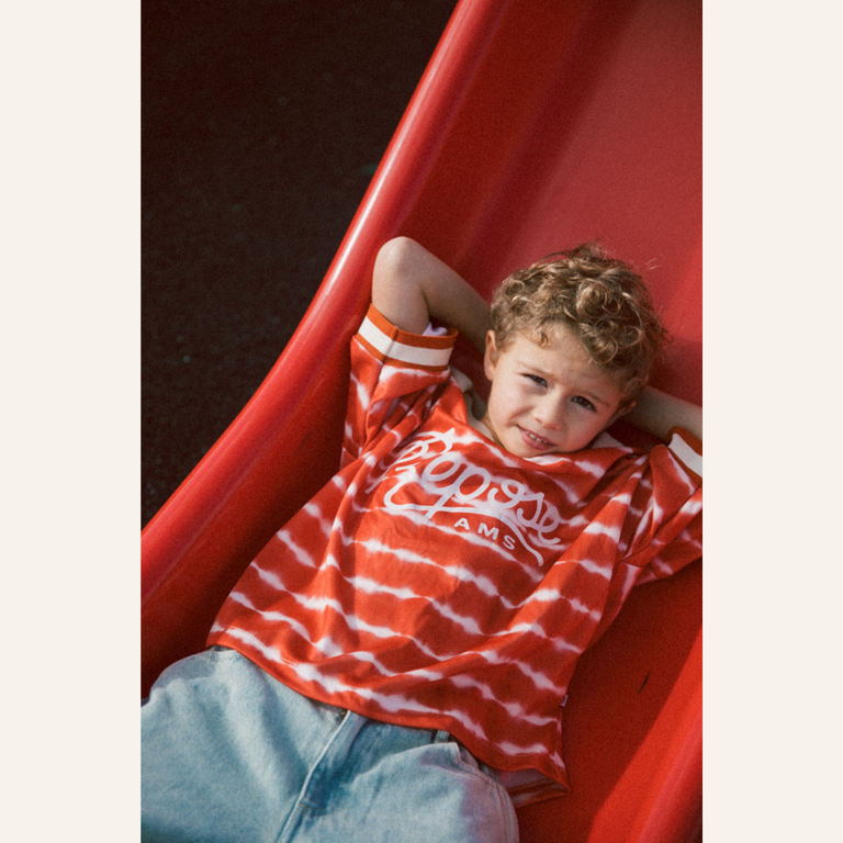 Repose AMS Repose Capsule Sport Jersey - Flame Red Tie Dye