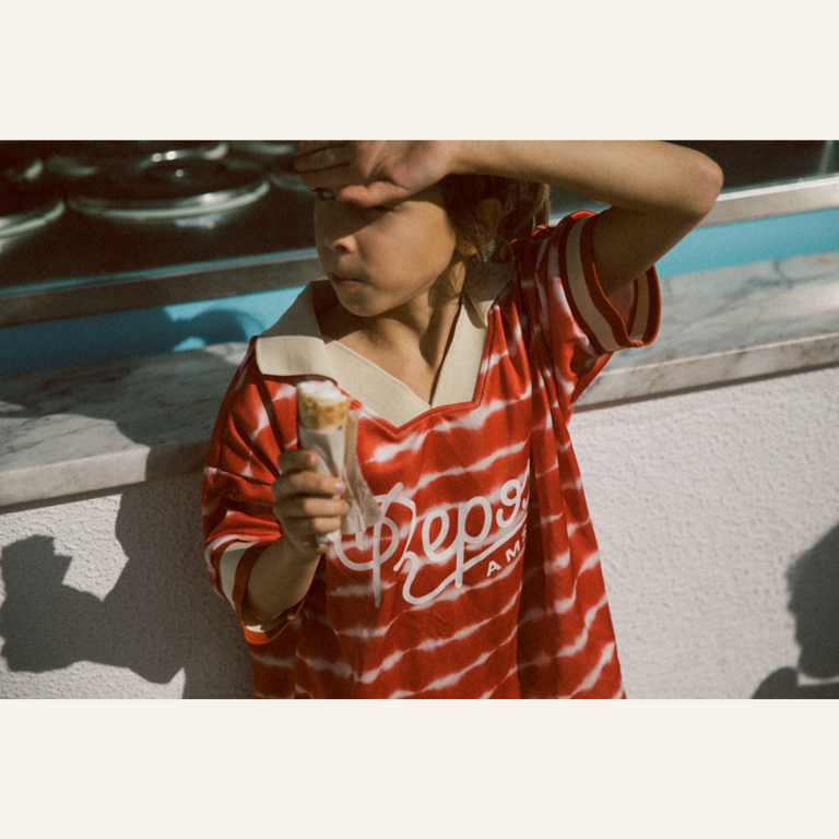 Repose AMS Repose Capsule Sport Jersey - Flame Red Tie Dye