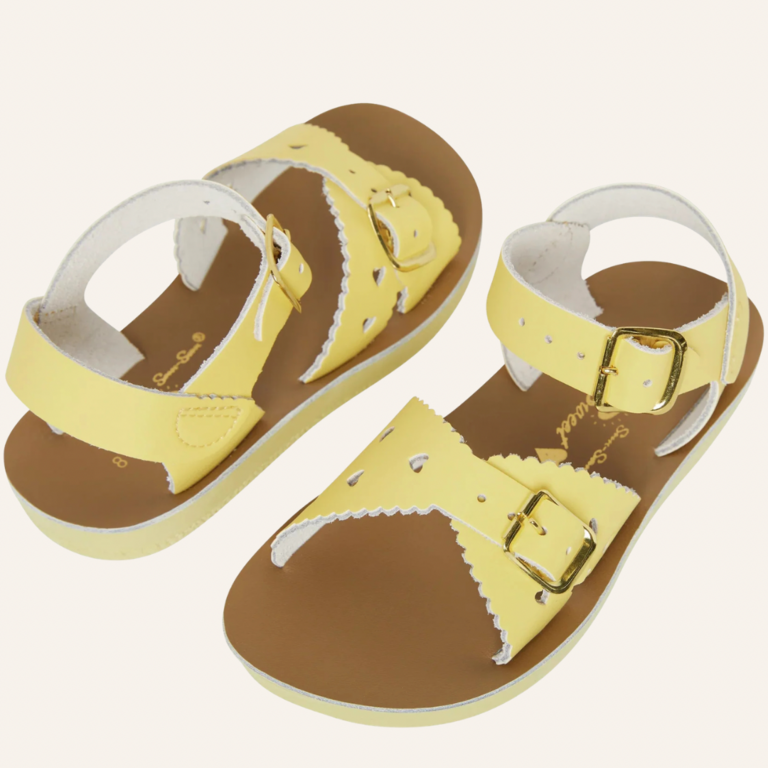 Salt-water Sandals Salt Water Sandals Sweetheart - Butter Yellow