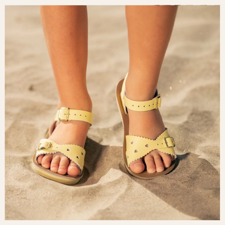 Salt-water Sandals Salt Water Sandals Sweetheart - Butter Yellow