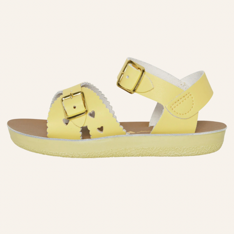 Salt-water Sandals Salt Water Sandals Sweetheart - Butter Yellow