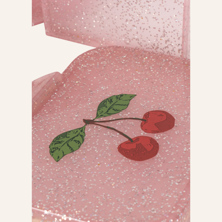 Konges Sløjd Konges Slojd Lunch box glitter - Cherry glitter