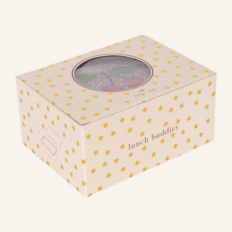 Konges Sløjd Konges Slojd Lunch box glitter - Cherry glitter