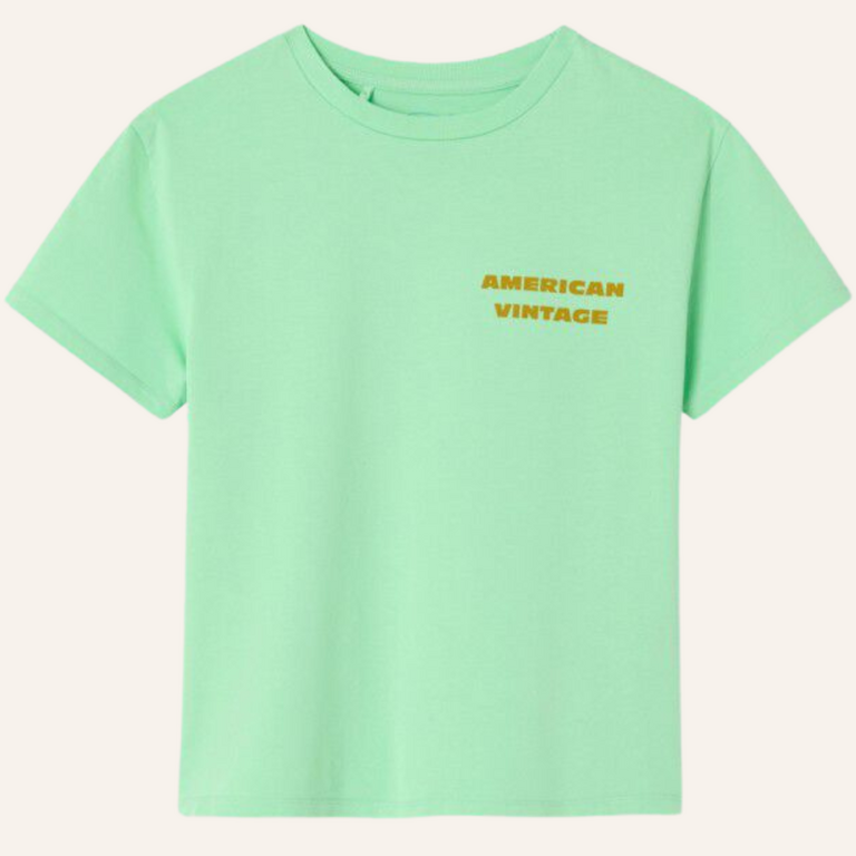 American Vintage American Vintage T-shirt Fizvalley - Amandier vintage