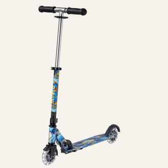 Micro Step Microstep Sprite LED - 2-wiel vouwstep - Sterrennacht Art Collection