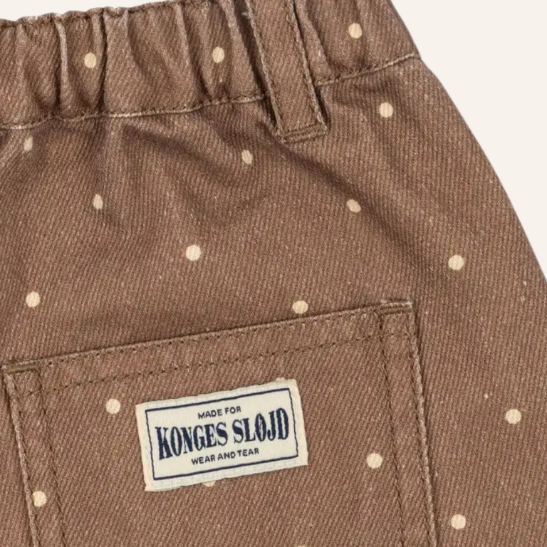 Konges Sløjd Konges Slojd Magot denim short - Ermine dot