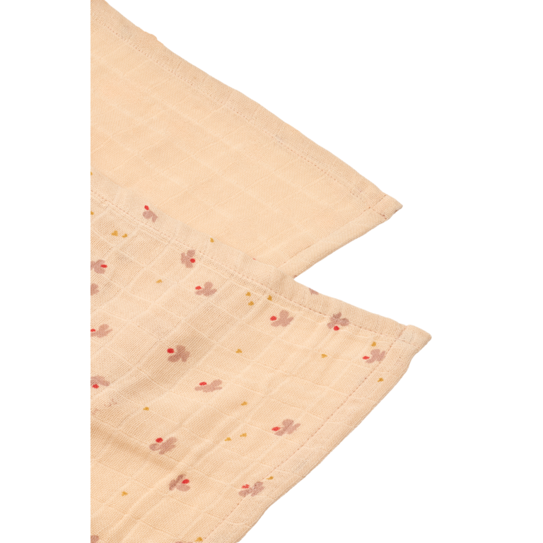 Liewood Liewood Lewis muslin 2-pack - Mini butterfly/apple blossom mix
