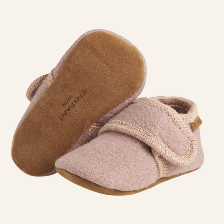 Enfant Enfant Baby Wool Slippers | Bark