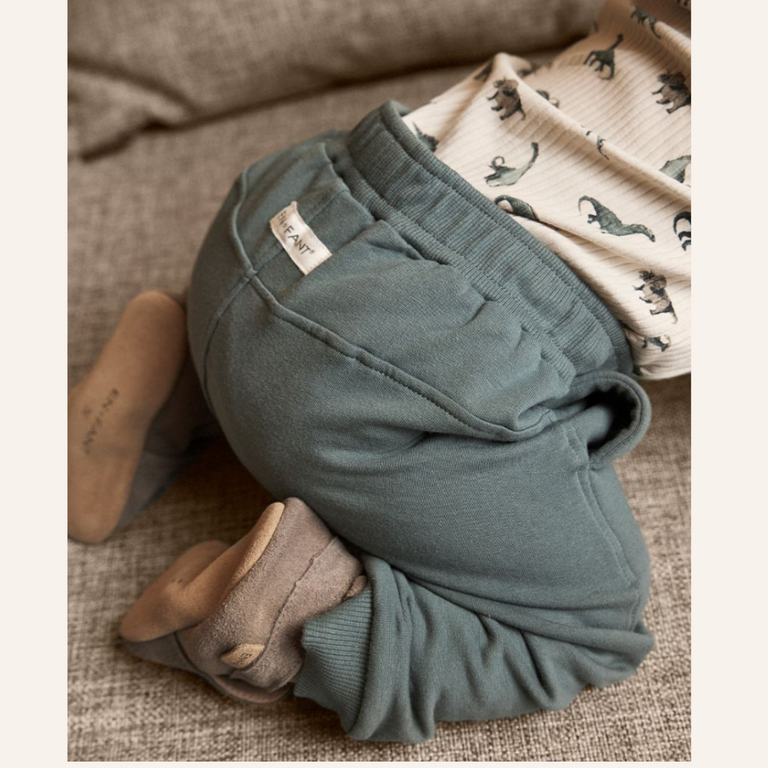 Enfant Enfant Baby Wool Slippers | Walnut