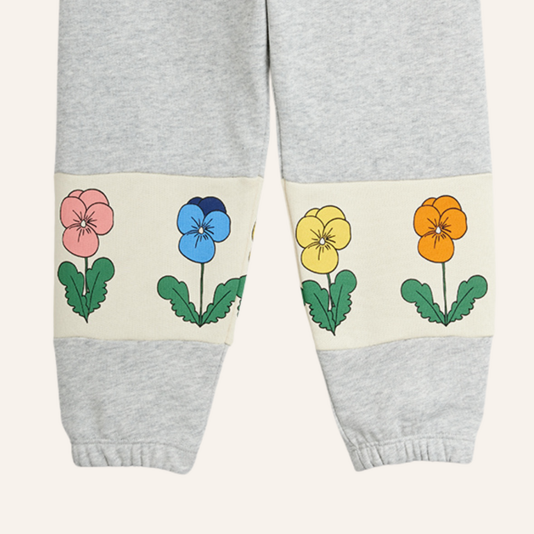 Mini Rodini Mini Rodini Violas panel sweatpants - Grey