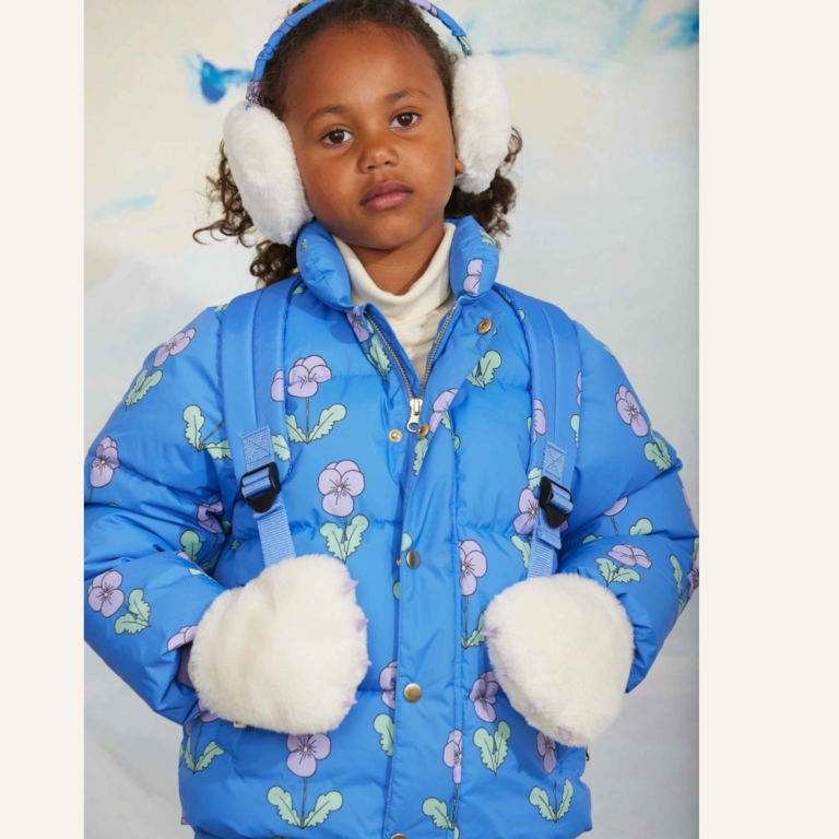 Mini Rodini Mini Rodini Violas citypuffer - Blue