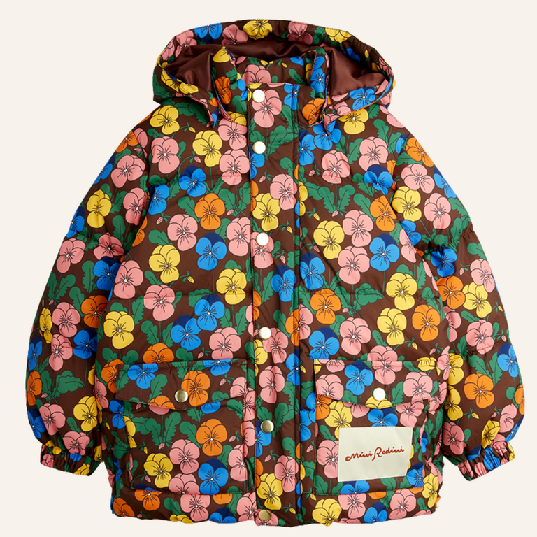 Mini Rodini Mini Rodini Violas heavy puffer - Multi