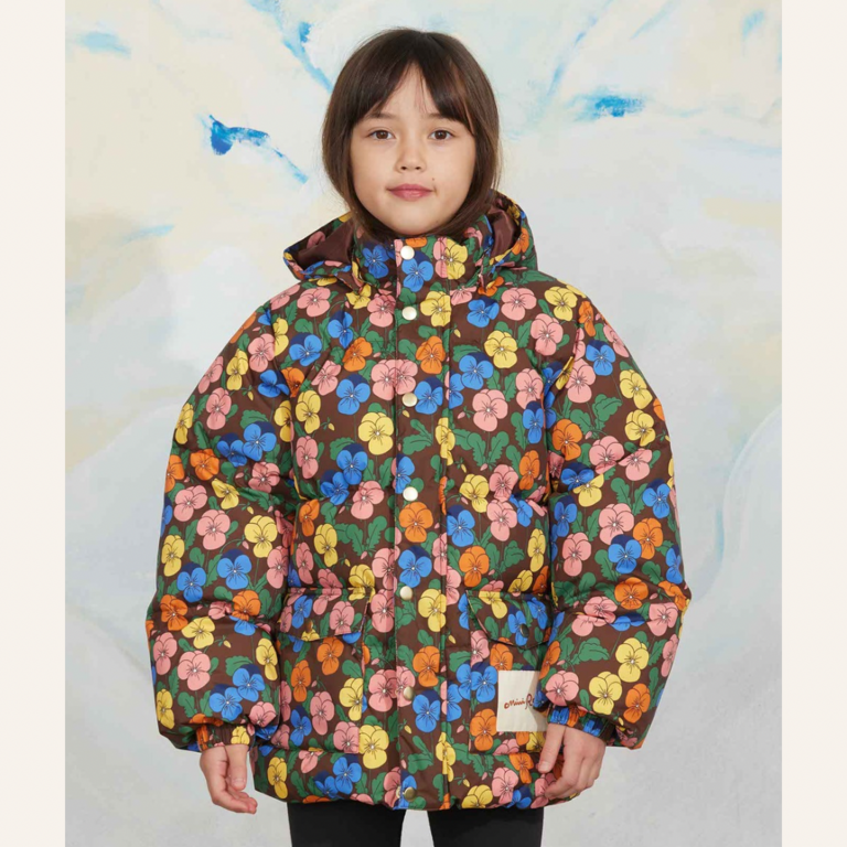 Mini Rodini Mini Rodini Violas heavy puffer - Multi