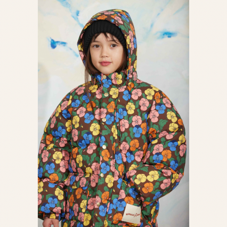 Mini Rodini Mini Rodini Violas heavy puffer - Multi